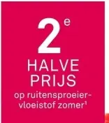 Aanbieding: ruitensproeiervloeistof zomer