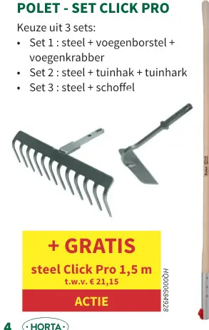 Promotie: Polet - set click pro
