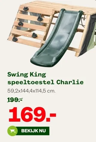 Aanbieding: speeltoestel Charlie