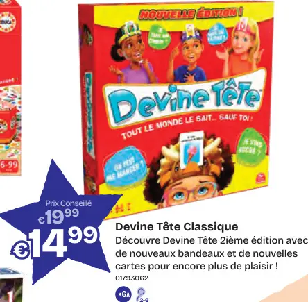 Offre: Devine Tête Classique