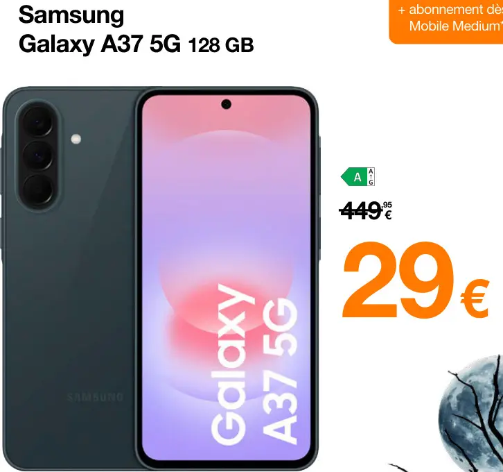 Offre: Galaxy A37 5G 128 GB