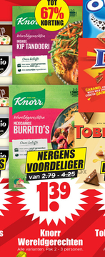 Aanbieding: Knorr Wereldgerechten