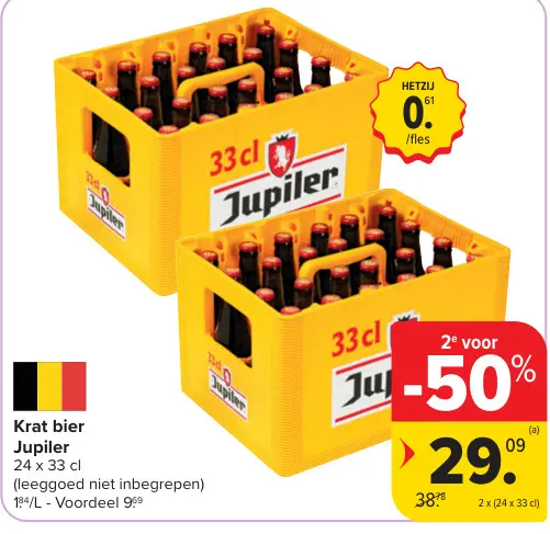 Promotie: Krat bier