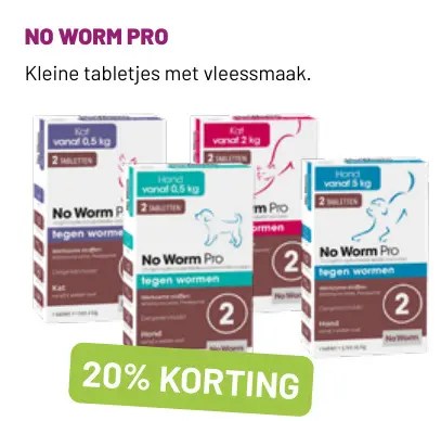 Aanbieding: No worm pro