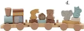 Aanbieding: Jollies houten speelgoedtrein