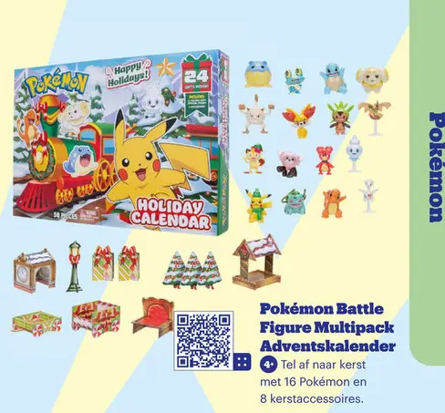 Aanbieding: Pokémon Battle Figure Multipack Adventskalend