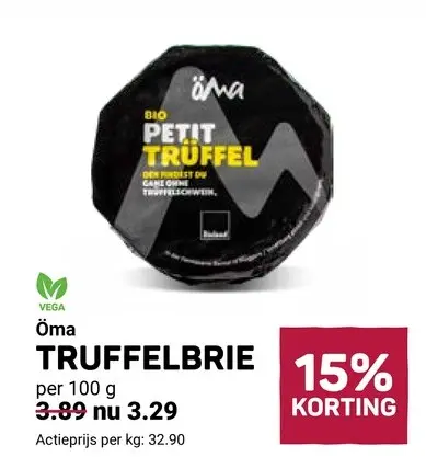 Aanbieding: Öma TRUFFELBRIE