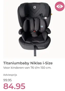 Aanbieding: Titaniumbaby Niklas i-Size