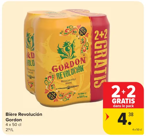 Offre: Bière Revolución