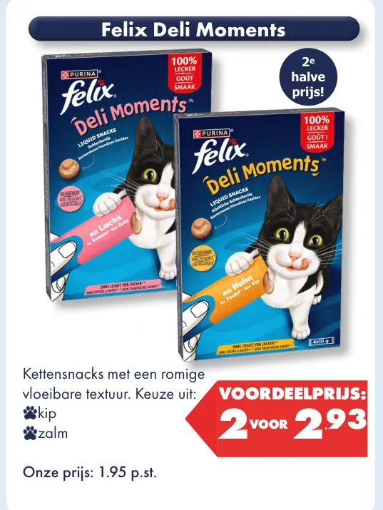 Aanbieding: Felix Deli Moments