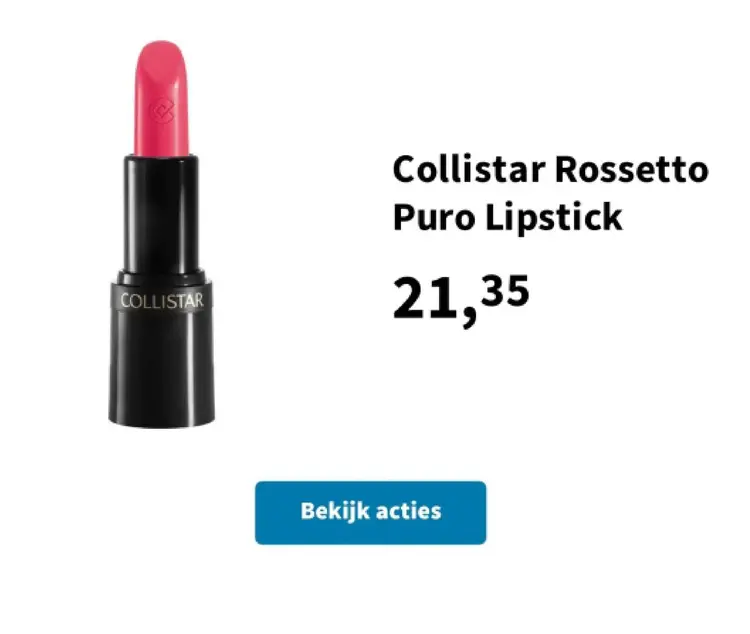 Aanbieding: Rossetto Puro Lipstick