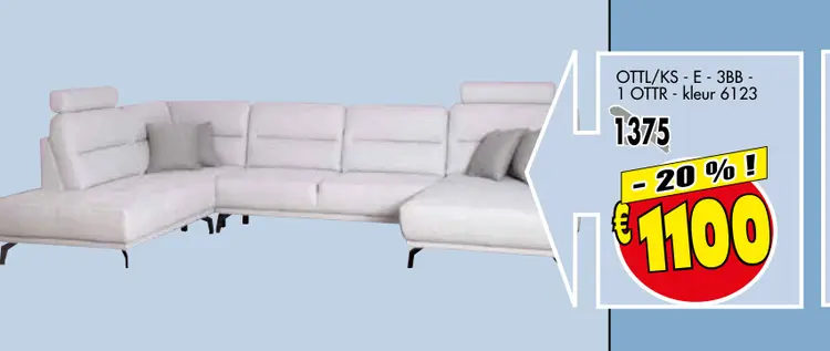 Promotie: OTTL/KS - E - 3BB - 1 OTTR - kleur 6123