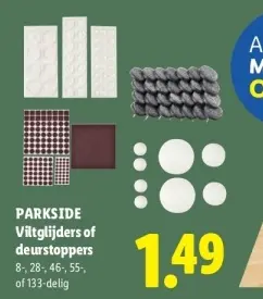 Aanbieding: Viltglijders of deurstoppers