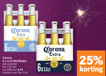 Aanbieding: Corona literflesjes