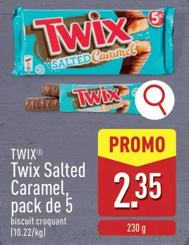 Offre: Twix Salted Caramel
