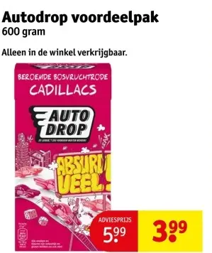 Aanbieding: Autodrop voordeelpak