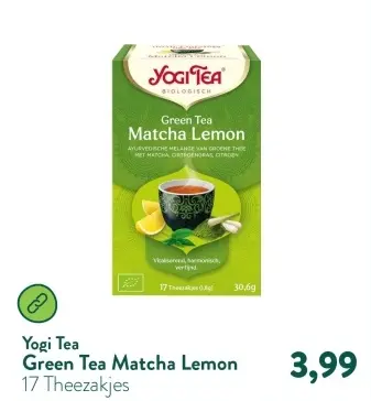 Aanbieding: Green Tea Matcha Lemon