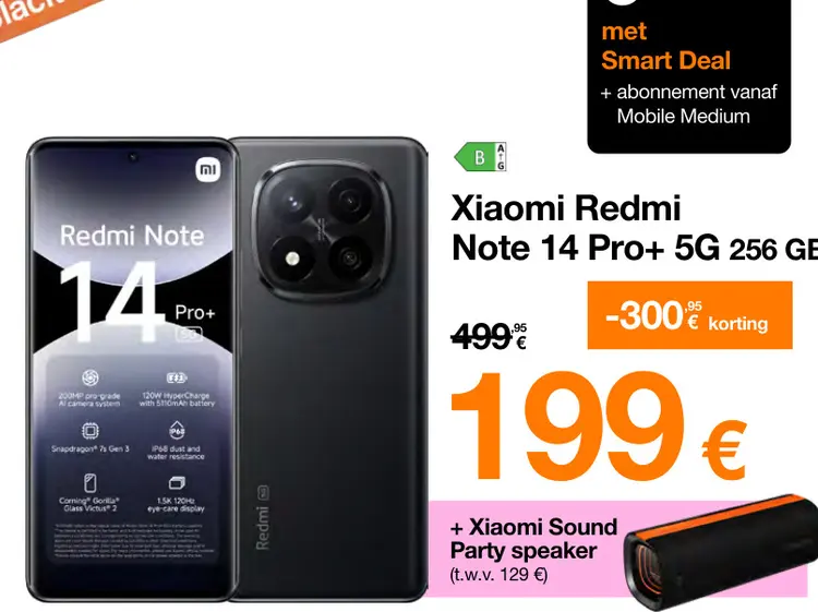 Aanbieding: Redmi Note 14 Pro+ 5G