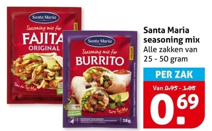 Aanbieding: seasoning mix