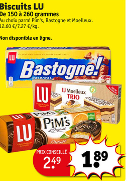 Offre: Biscuits