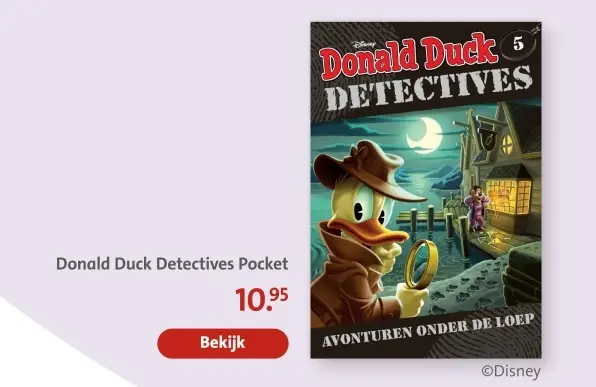 Aanbieding: Donald Duck Detectives Pocket