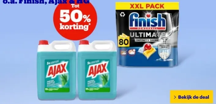 Aanbieding: Finish Powerball Ultimate Infinity Shine, Aja