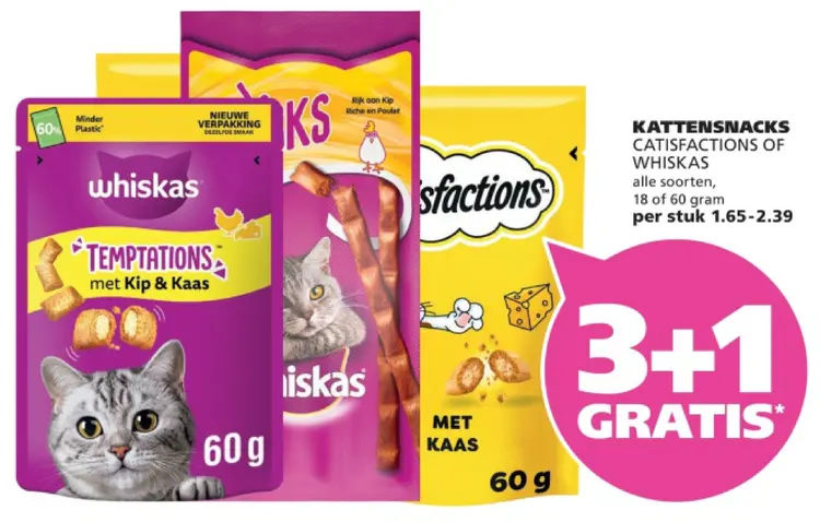 Aanbieding: Catisfactions of Whiskas