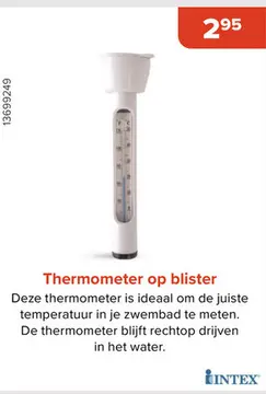 Aanbieding: Thermometer op blister