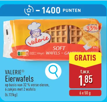 Promotie: Eierwafels