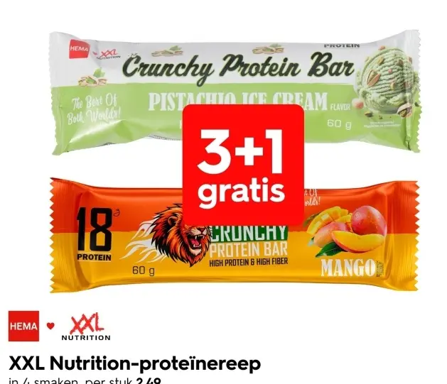 Aanbieding: XXL Nutrition-proteïnereep