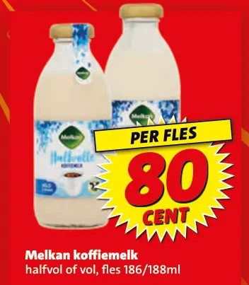 Aanbieding: koffiemelk