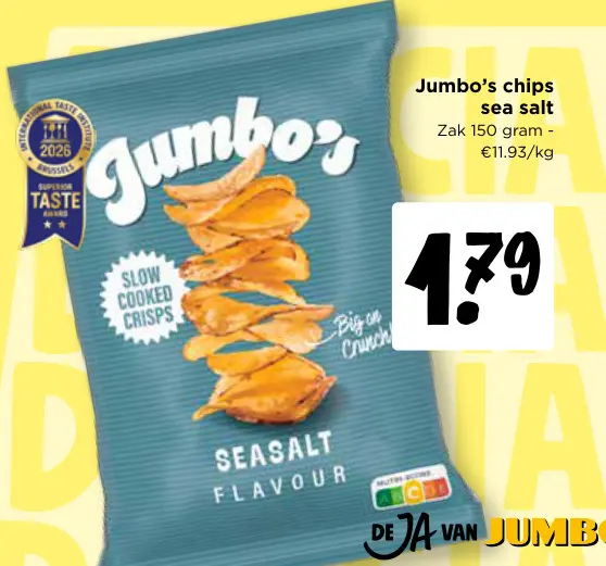 Promotie: Chips sea salt
