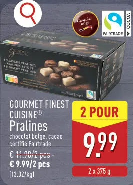 Offre: Pralines