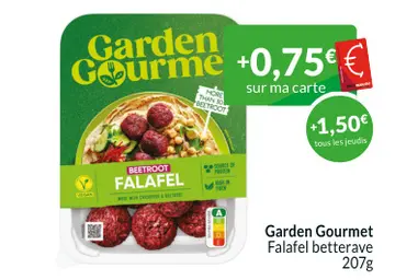 Offre: Garden Gourmet Falafel betterave