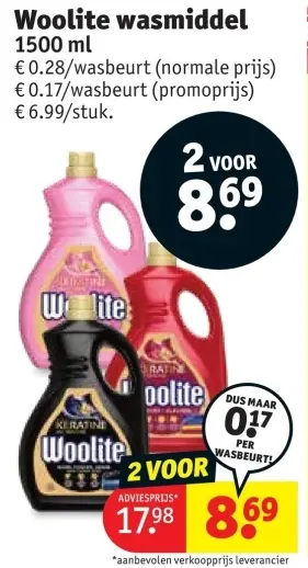 Promotie: wasmiddel