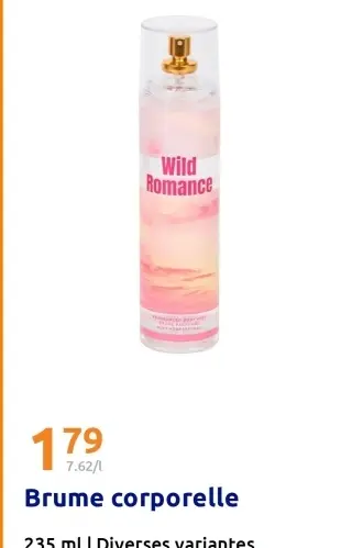 Offre: Brume corporelle Wild Romance