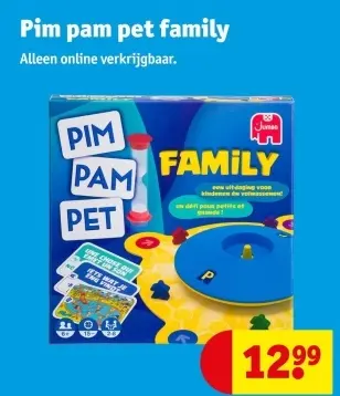 Aanbieding: Pim pam pet family