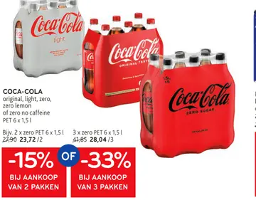 Aanbieding: Coca-cola