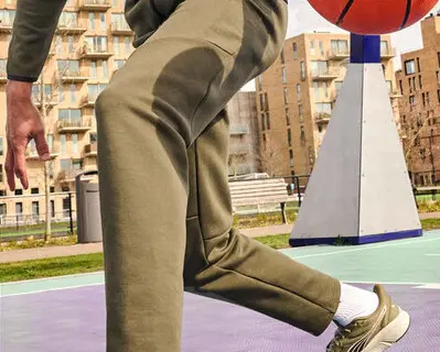 Aanbieding: Puma Evostripe heren joggingbroek donkergroen