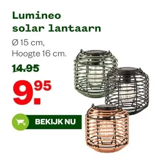 Aanbieding: solar lantaarn