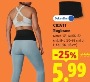 Aanbieding: Rugbrace
