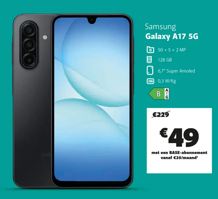 Promotie: Samsung Galaxy A17 5G
