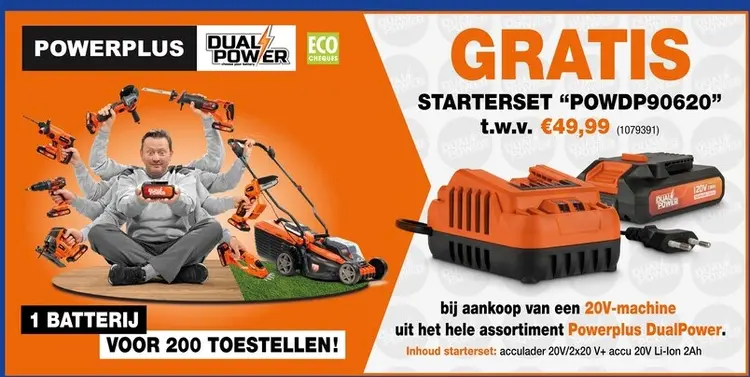 Promotie: Starterset Powdp90620