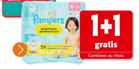 Offre: Pampers Premium Protection