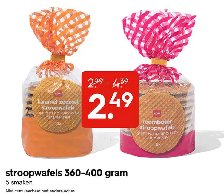 Promotie: Stroopwafels