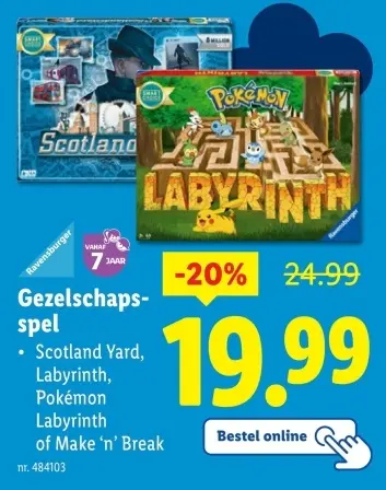 Aanbieding: Gezelschapsspel