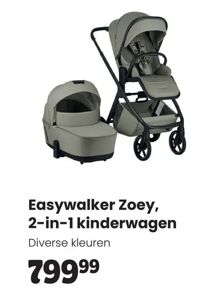 Aanbieding: Easywalker Zoey, 2-in-1 kinderwagen