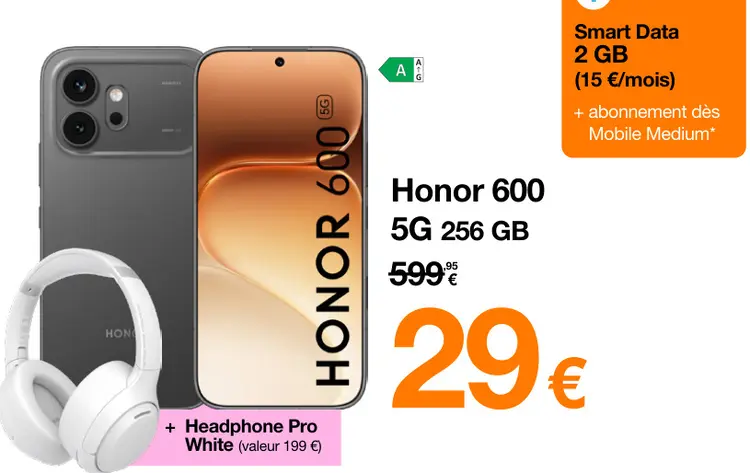 Offre: Honor 600