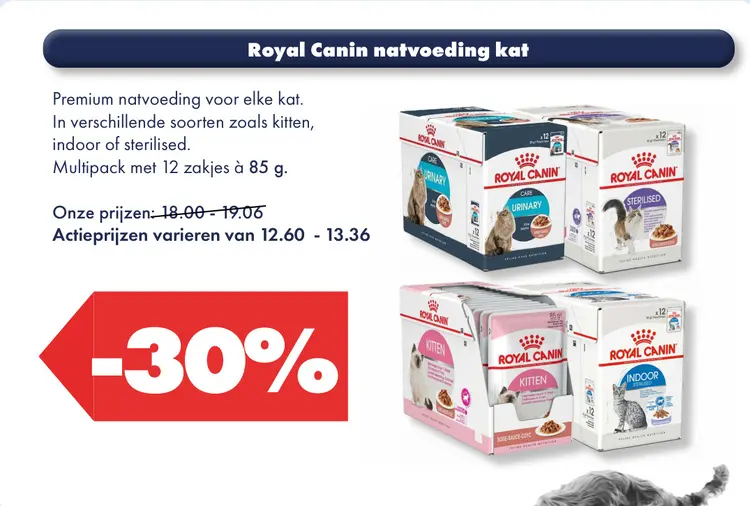 Aanbieding: Natvoeding voor elke kat