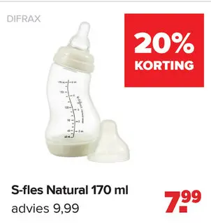 Aanbieding: S-fles Natural